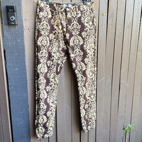 Golden denim designer jeans - Picture 1 of 8